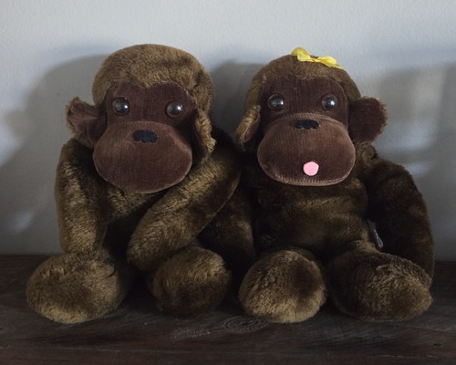 Vintage dakin 1973 - brown, ape